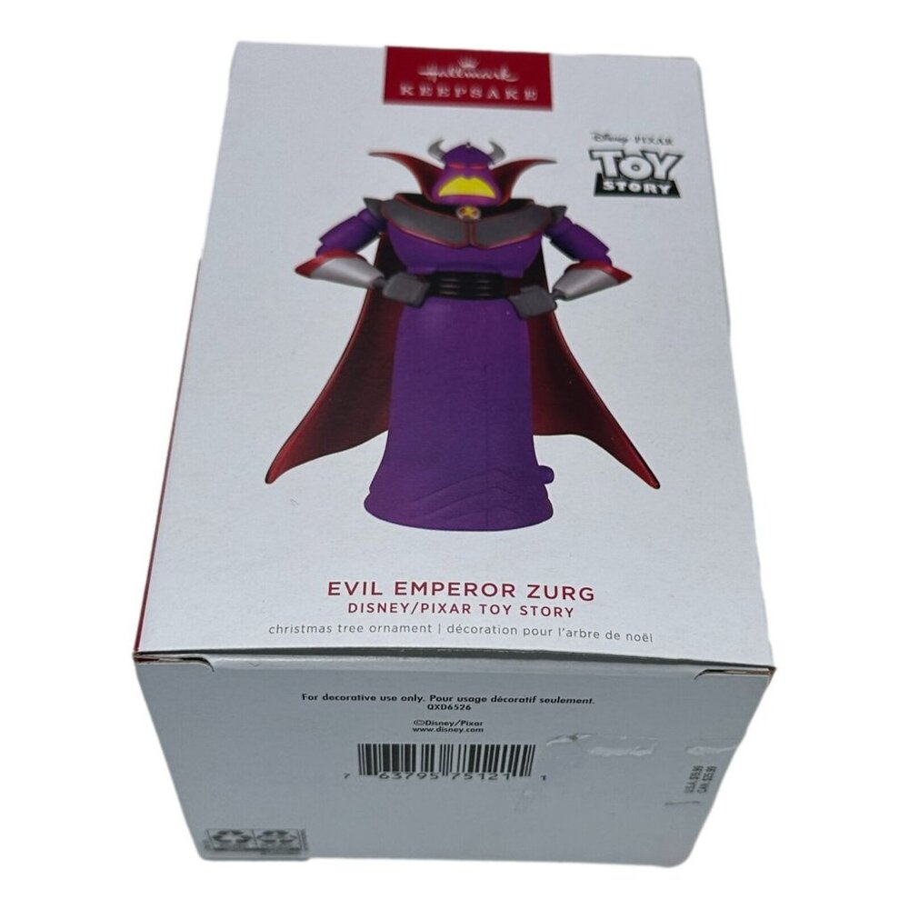 Hallmark Keepsake Xmas Ornament Toy Story Emperor Zurg Magic Light Sound New - Picture 9 of 9